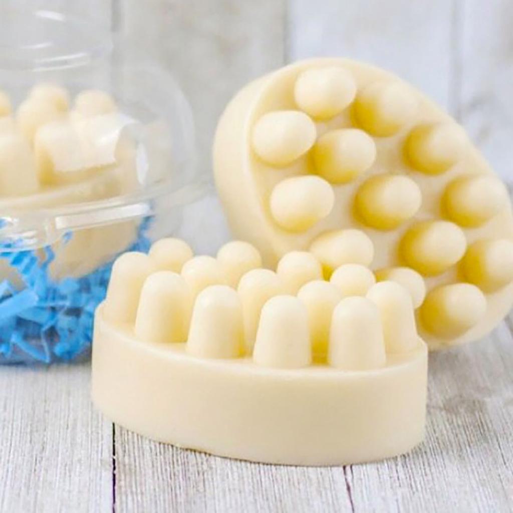 1 Stück - 3D Handgefertigte Silikon Seifenform Massage Therapie Riegel Herstellungsform Werkzeuge