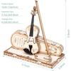 3D Holzpuzzle Violine Capriccio Modell DIY Dekoration Geschenke für Jungen & Mädchen Bausätze Spielzeug Musikalische Bausteine