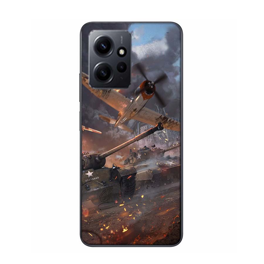 World Of Tanks Game Phone Case For Redmi Note 14 15 Pro 5G 13 12 Pro Plus 11 11T 11E 11S 10 Pro 10S 9 9S Cover Cell Clear TPU Ca