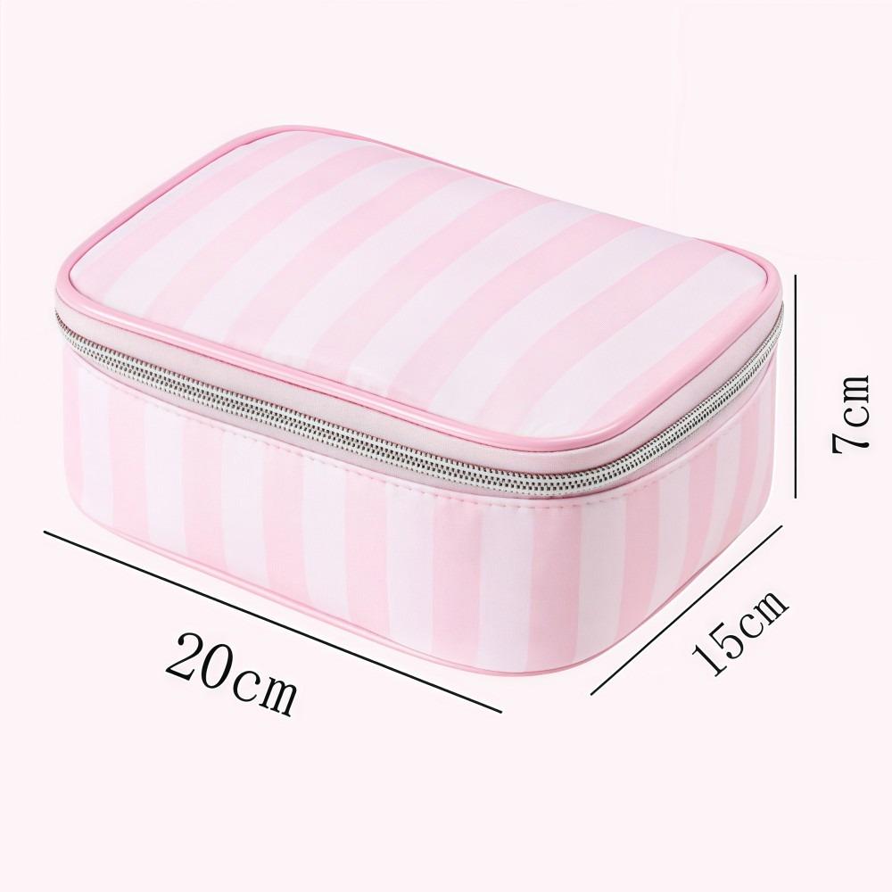 Large Capacity Handheld Makeup Bag Oxford Cloth Minimalist Style Cosmetic Storage Bag Travel Design Portable Wash Bags