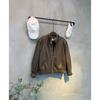 C S In The Room Women S Cutout bandIng leaTher jaCket 2Color