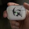 Anime Ulquiorra Cifer Transparent TPU Case for Airpods Pro 2 1 3 Soft Silicone Cover Air Pods4 1/2/3Earphone Cover