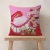 Cute Role Strawberry ShortcakeCartoon  Pillow Gifts Home Office Furnishings Bedroom Sofa Car Cushion Cover Case 45x45cm