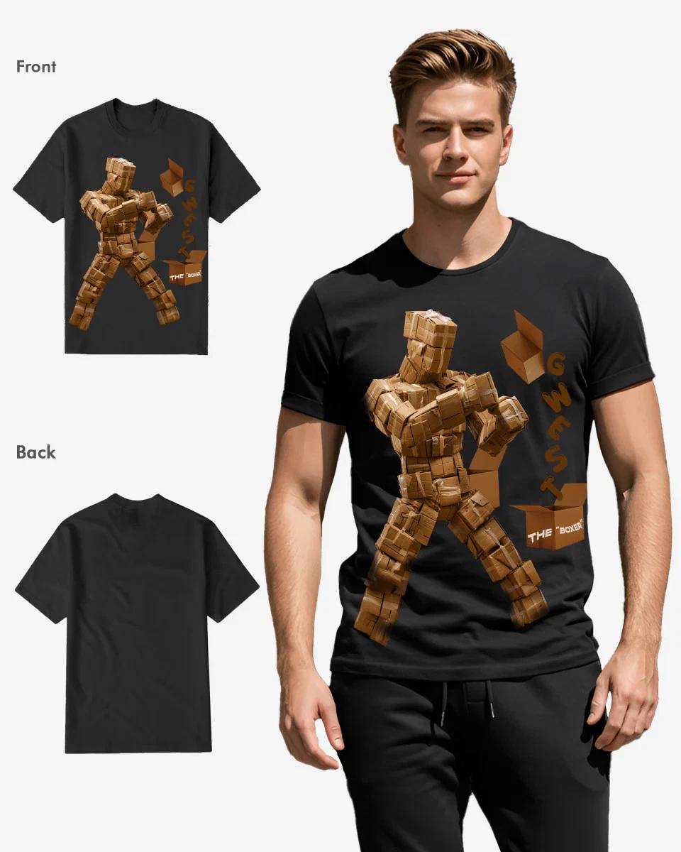 G WEST BOX MAN TEE M