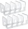1/2pcs Acrylic File Holder, Clear File Sorter Desk File Organizer, Sturdy Desktop File Folder Organizer Rack for Office Supplies