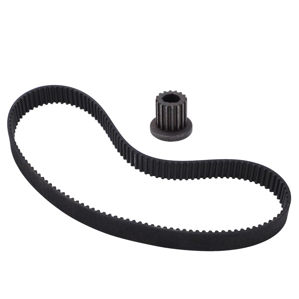 384?3 M?12 Rubber Drive Belt Timing Belt 16T 8mm Timing Pulley for Electric Scooter