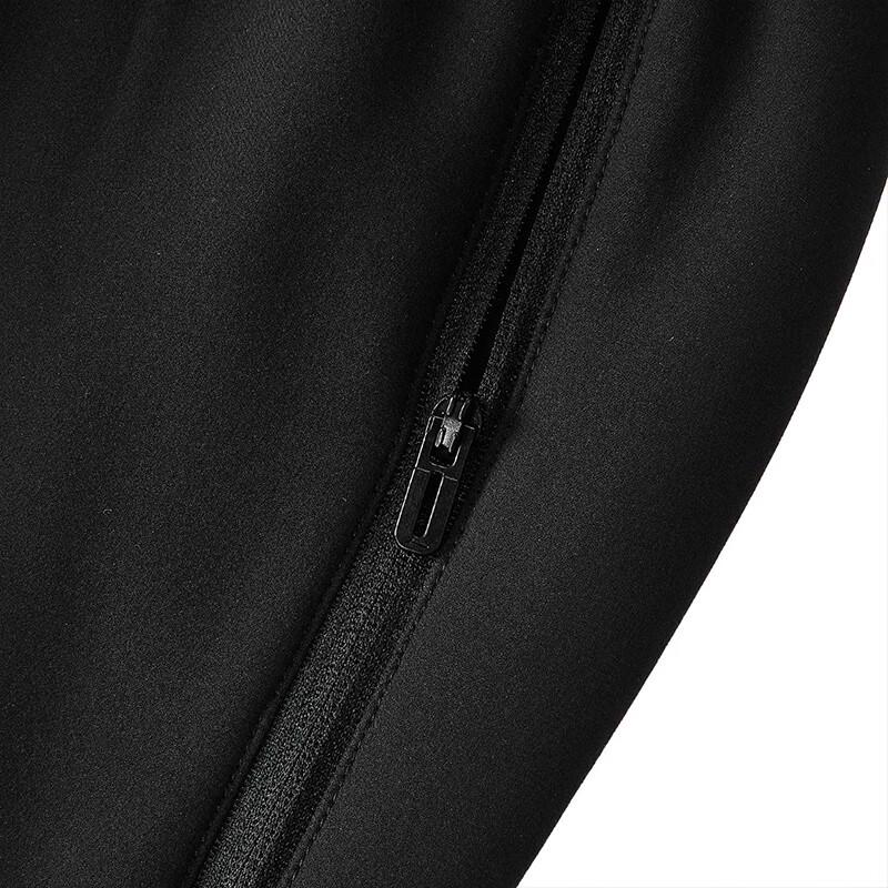 LI-NING Men's Straight-Leg Fleece-Lined Sports Pants