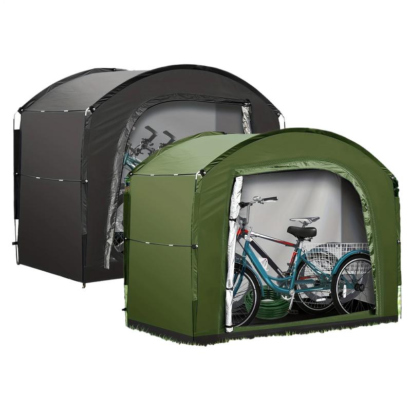 Bike Storage Tent Oxford Cloth Motorcycle Organizer Shelter Large-capacity Storage Supplies For Motorcycle Garden Tools Camping
