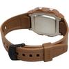 Casio Standard Digital Men's Watch W-800H-5AV Brown Waterproof Lightweight Design