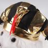 Pet Cosplay Egyptian Pharaoh Costume Set Ancient Pharaoh Hat And Adjustable Bib Set for Small And Medium Cats Dogs