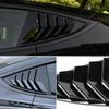 YHCDSEA For Model 3 Rear Side Window Shutter Cover Louver Sport Style Cool Exterior Decoration Fit For Tesla Model 3 2017-2025 Accessories (Glossy