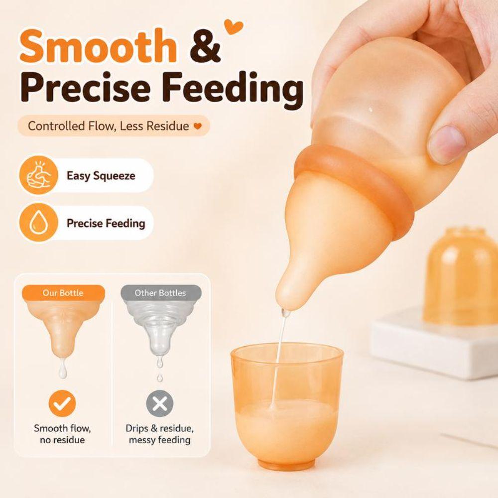 60ml Feeding Bottle Anti-bloating Milk Storage Bottle New Mini Baby Bottle for Newborn Baby