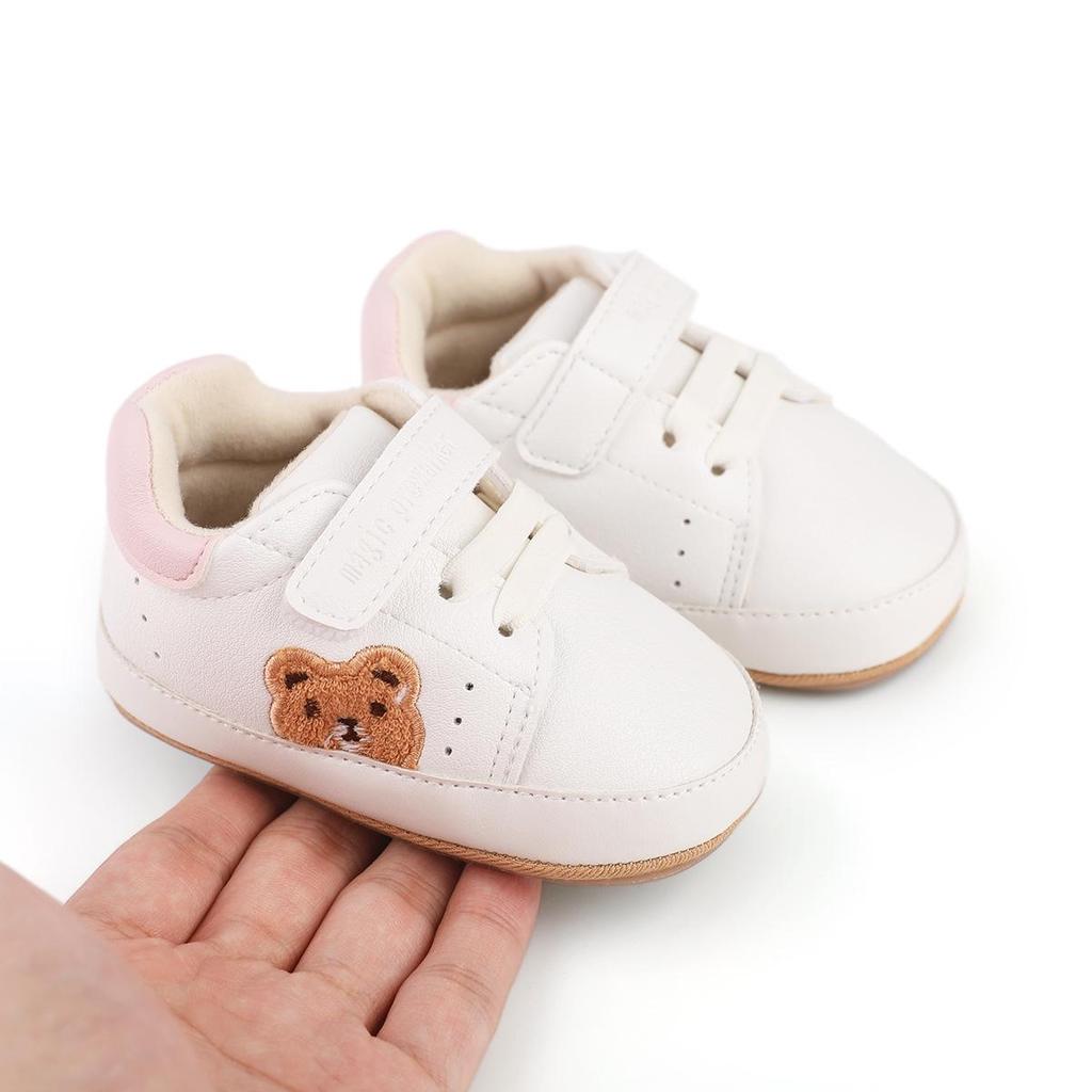 Trendy Cartoon Baby Walker Pre-Walking Shoes (0-1 Year, Non-Slip, Soft Sole)