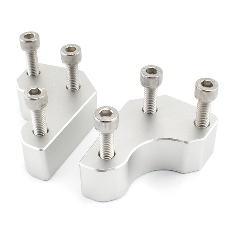 Powerful Motorcycle Handlebar Raise Pad Handle Bar Riser For Kawasaki GTR1400 2008- Height Increasing Pad