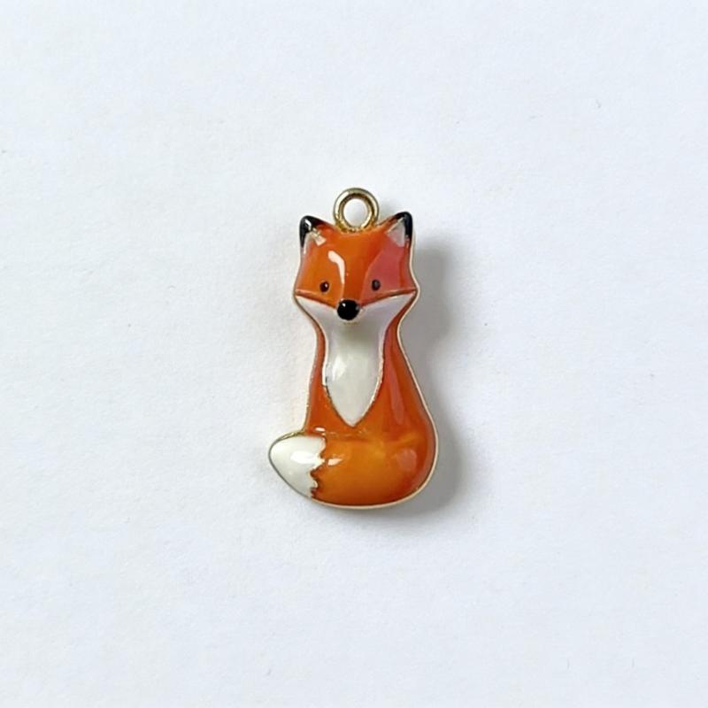 Fun Cartoon Animal Diy Pendant Bracelet Necklace Cute Sweet Deer Lamb Squirrel Stainless Steel Pendants Jewelry Accessories