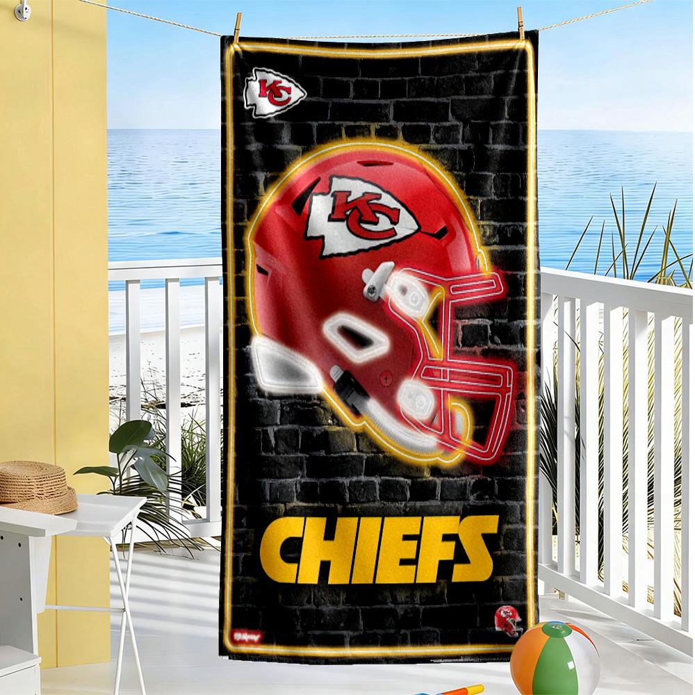 Kc Beach Towel High Absorbency & Quick-Dry Comfortable Lightweight Suitable for Swimming, Gym, Camping, Yoga Vacation