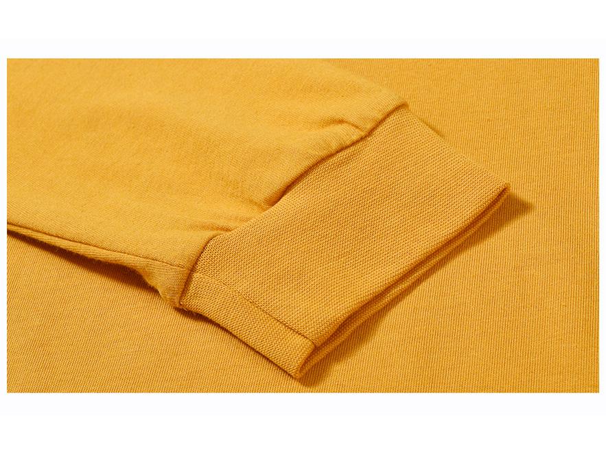 Korean Style Spring & Autumn Long-Sleeve Solid Color Tops for Boys