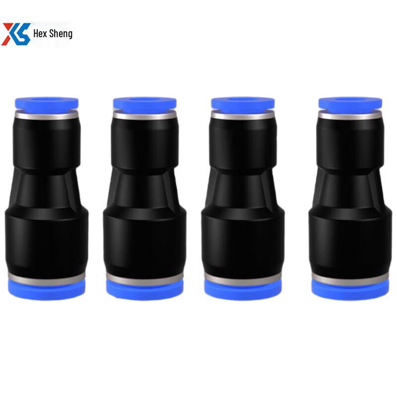 Xiesheng Blue Plastic Reducing Quick Connector