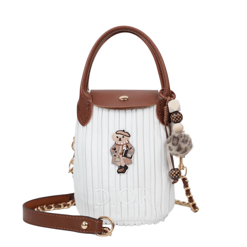 

DIOR Bag [Customized Cosmetic Bag] Name of Longxiang Niche Trendy High-end Cute Simple Fashion Versatile Classic Exquisite Storage Portable Polyester