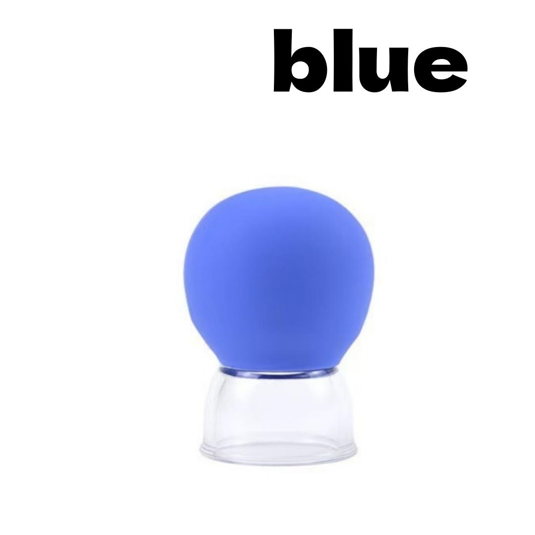 Facial Cupping Device for Lifting, Gua Sha & Meridian Dredging, Silicone Vacuum Cup, Facial Toning & Massage, Beauty Therapy