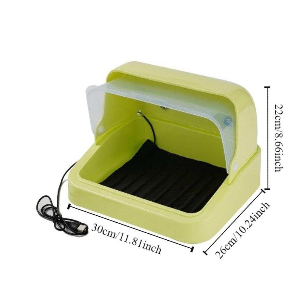 Visual Chick Brooder Adjustable Heat Bird Brooding Box Practical Chick Warmer  Poultry Habitat