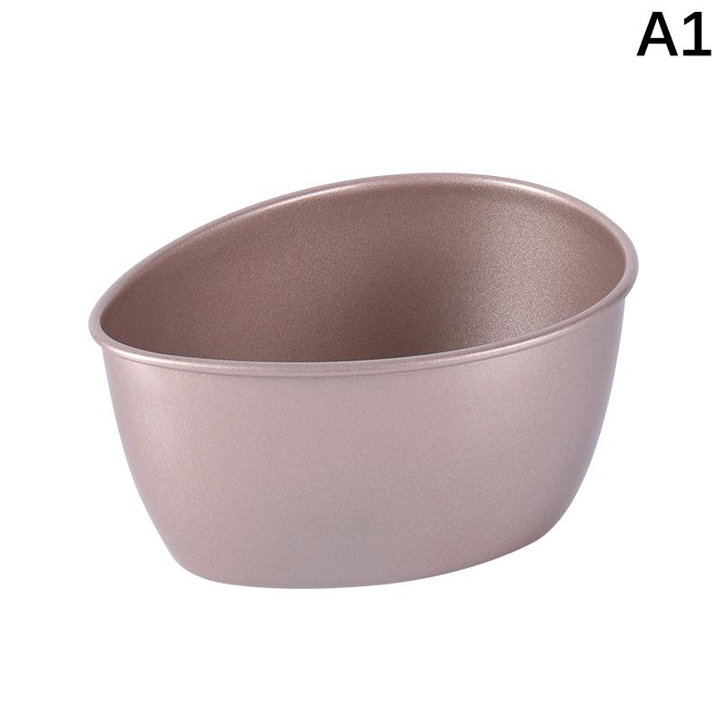 Steamed Egg Bowl Egg Shape Bowl Stainless Steel Heat Resistant Metal Food Serving Mixing Poached Egg Bowl Kitchen Supplies