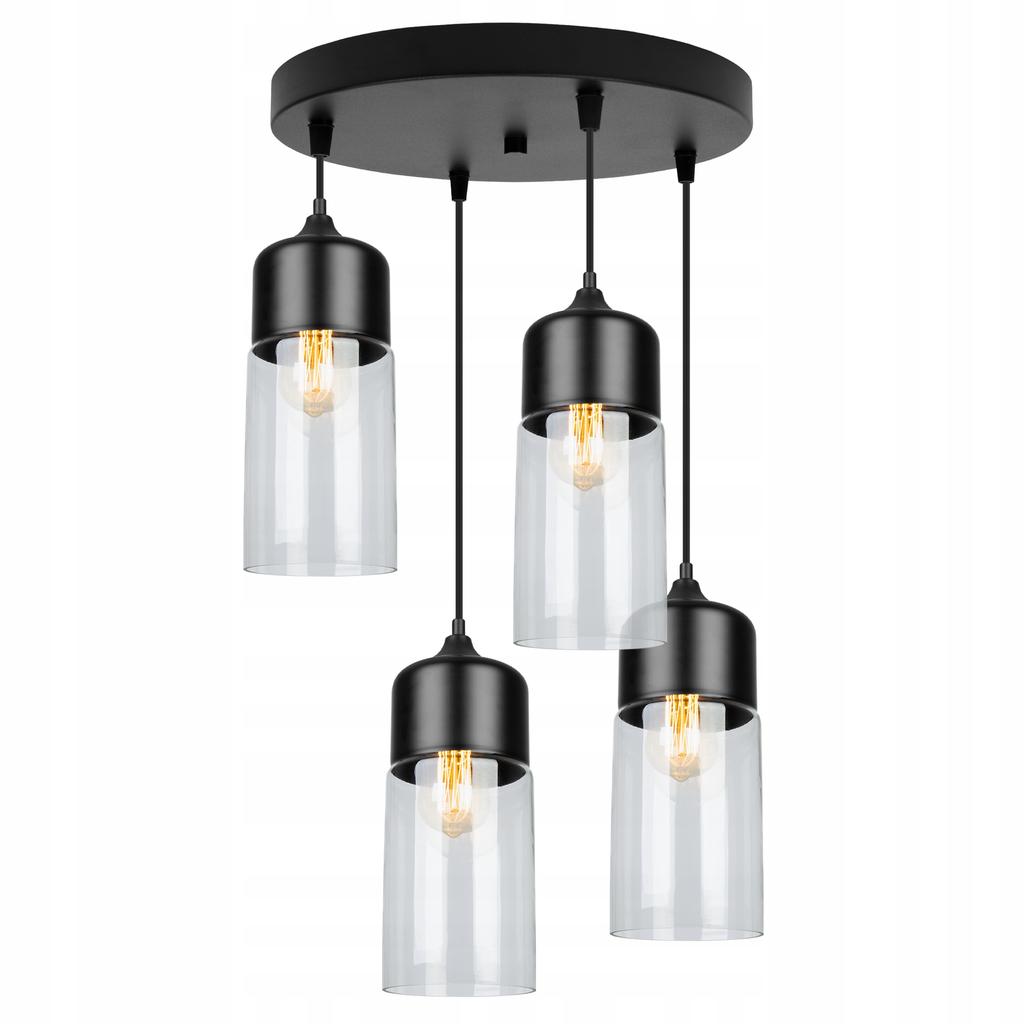HANGING CEILING LAMP, GLASS PLAFON, LED LAMP