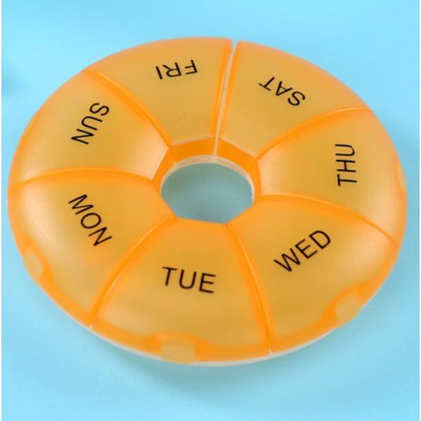 Neue 7 Tage Mini Wochentablette Pille Medizin Box Organizer Container Fall Pille Box Splitter Reise Pille Container Pille Fall