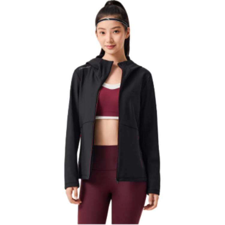 Anta Training Series Long Sleeve Warm Comfortable Jacket Women Jackets 162547702-2
