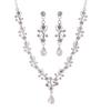 Bridal Jewelry Set: Necklace & Earrings for Wedding or Party