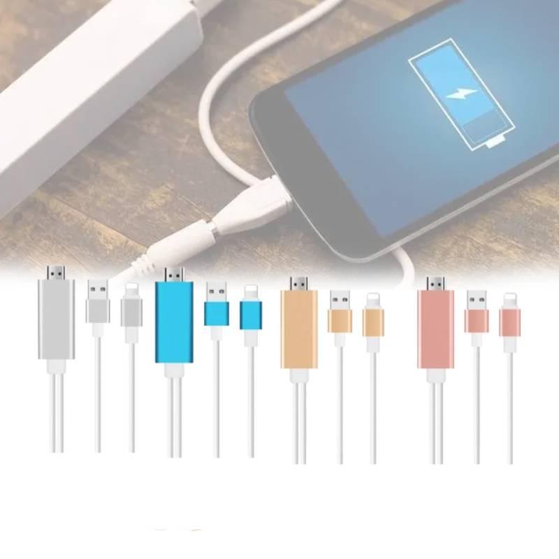 Lightning Adapter Hdmi Cable Mobile Phone 18m Copper Conductor Line Data