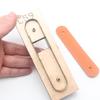 DIY Leather Notebook & Earphone Organizer Kit with Die-Cut and Japanese Knife Material