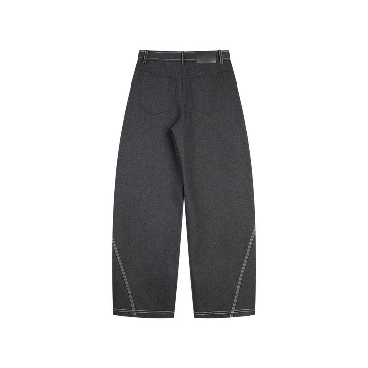 Elle French Fashion Design Versatile Slim Straight Leg Pants Banana Pants Casual Pants Women pants EK53075