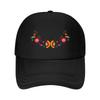 Floral Casual Mesh Baseball Cap Dad Hat Hip Hop Snapback Cap