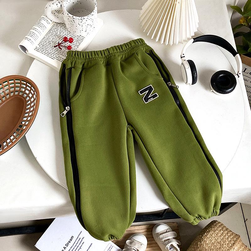 Korean Style Kids' Summer-Autumn Casual Workwear Pants