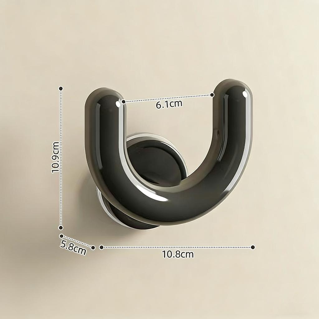 Bathroom Suction Cup Slipper Holder - No Drilling Required, Bathroom Wall Installation with Drainage | Multi Scene Storage