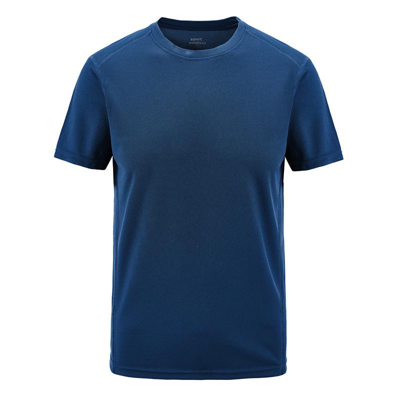 Taglie Forti Estate Uomo Outdoor Casual Asciugatura Rapida Tinta Unita Elastica