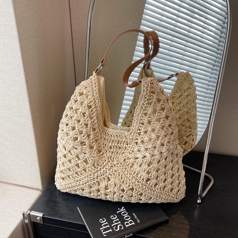 

Ретро корейский стиль Мори ручной работы плетёная наплечная сумка для женщин