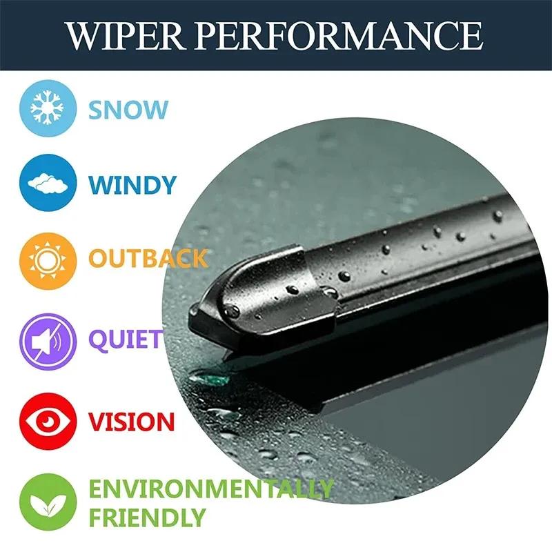 For Ford Focus C-Max MK1 C-Max MPV MK1 2003-2010 26"+19" Front Windscreen Wiper Blades Windshield Window Accessories 2PCS
