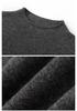 Lekasha Women's 100% Pure Cashmere Sweater - Autumn/Winter, Rolled Hem, Half-High Neck, Sequined, Thin Layer
