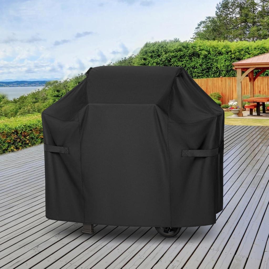 Cross-Border Outdoor BBQ Cover, Dust/Rain/Sunproof Oxford Cloth for Barbecue Stoves