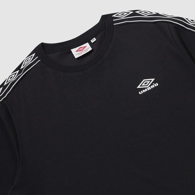 UMBRO Hbl Og Side Diamond Short Sleeve T-Shirt Black (Uq321Crs81)