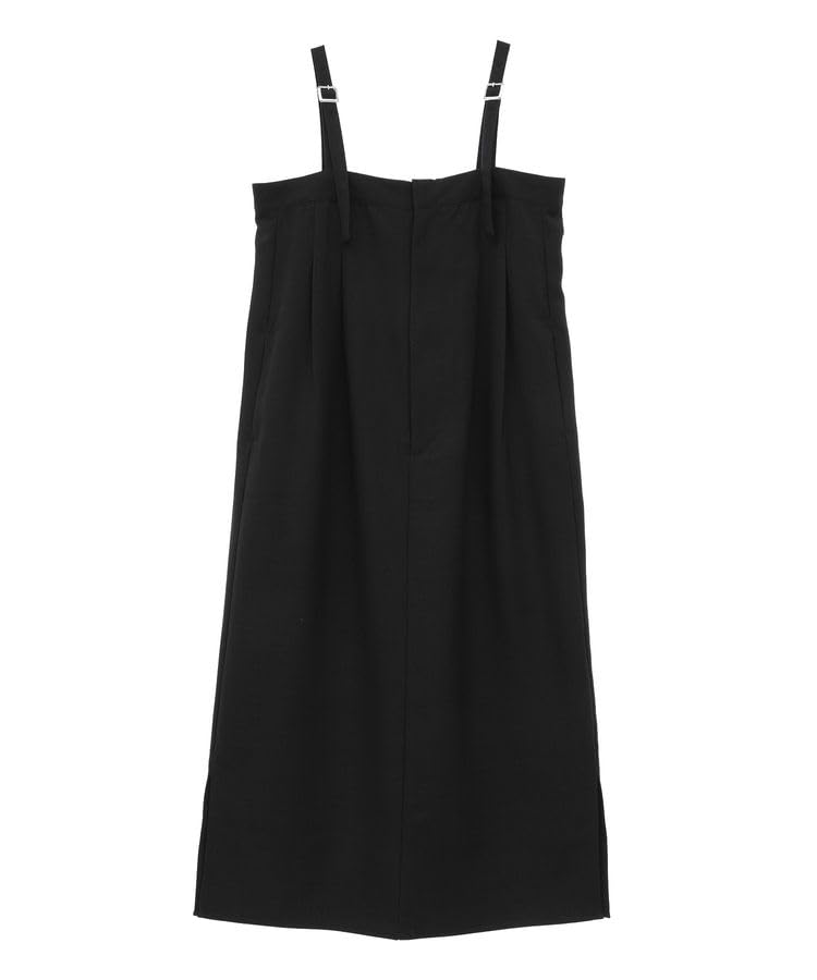 

Casual Jumper Black [Green Parks] Dress, Strap-on Skirt, Women s, чорний