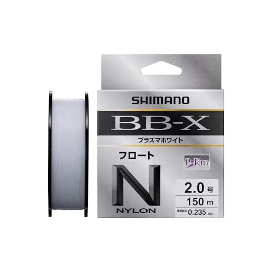 SHIMANO Nylon Line BB-X Plasma White Float Nylon 150m LA-C54Y 2.0 White