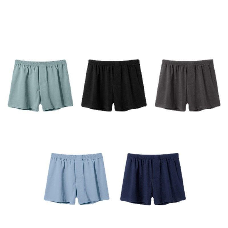 Ropa interior plana para hombre Talla grande Pantalones cortos para casa Ropa interior de verano para jóvenes para hombre