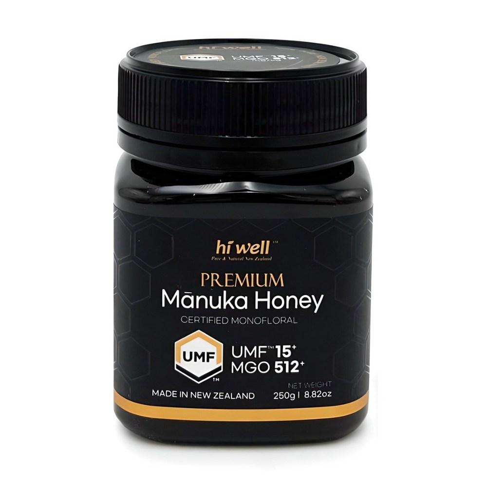 Hiwell New Zealand Premium Manuka Honey UMF15+ MGO512+1 pcs 250g