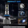 9006/HB4 LED Headlight Bulbs IP68 Waterproof Car LED Headlight Bulbs 6500K 120W 12000LM Bright LED