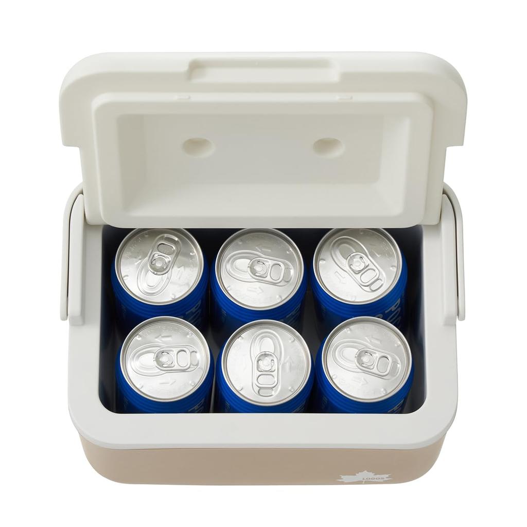 LOGOS De Cooler 5L Hard Cooler 81670236 Beige Camping