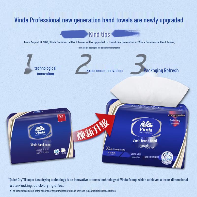 Vinda Commercial Interfold Paper Towels