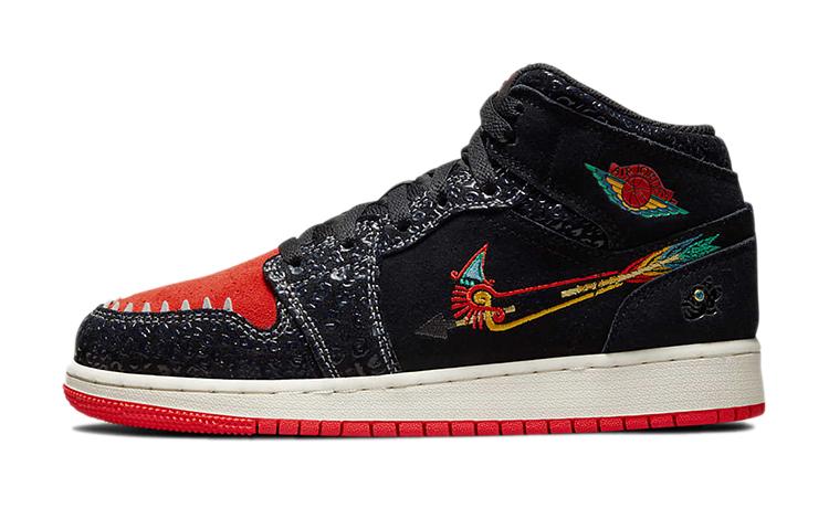 Jordan 1 Mid Siempre Familia GS DN5121-001 37.5